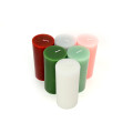 Classic Color Pillar Candles Scented Private Label Decorative Pillar Candle